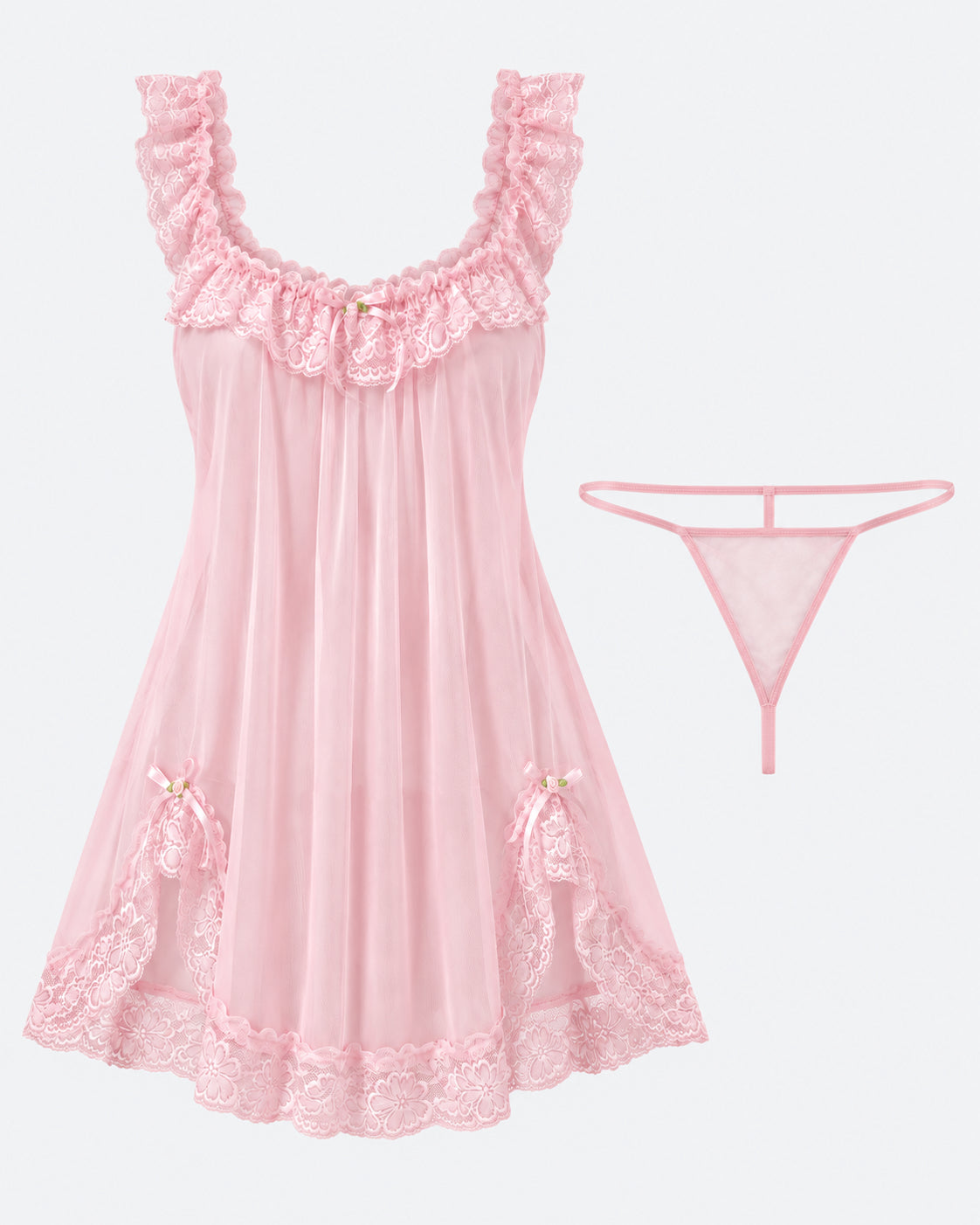 Made You Blush Babydoll